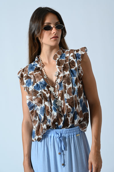 BLUSA SMAN FANT. FIORE
