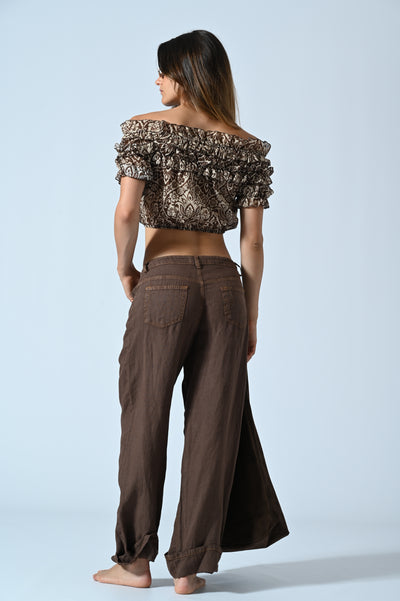 BLUSA CROP FANT.