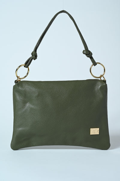 POCHETTE VERA PELLE NAPPA