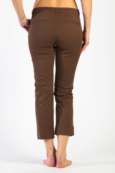 PANT. CHINO CROP COTONE