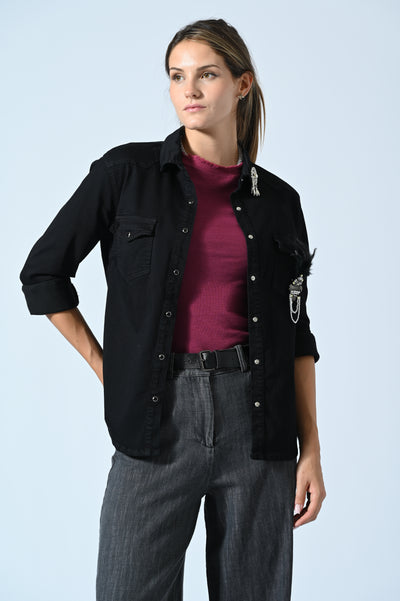 CAMICIA DENIM RE-LOVED GUFO