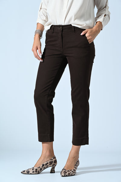 PANT. CHINO CROPPED COTONE