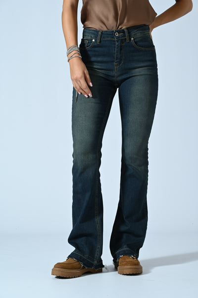 JEANS ZAMPA SFRANG. LAVATO