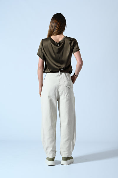 PANT. COTONE OVER FONDO PINCE