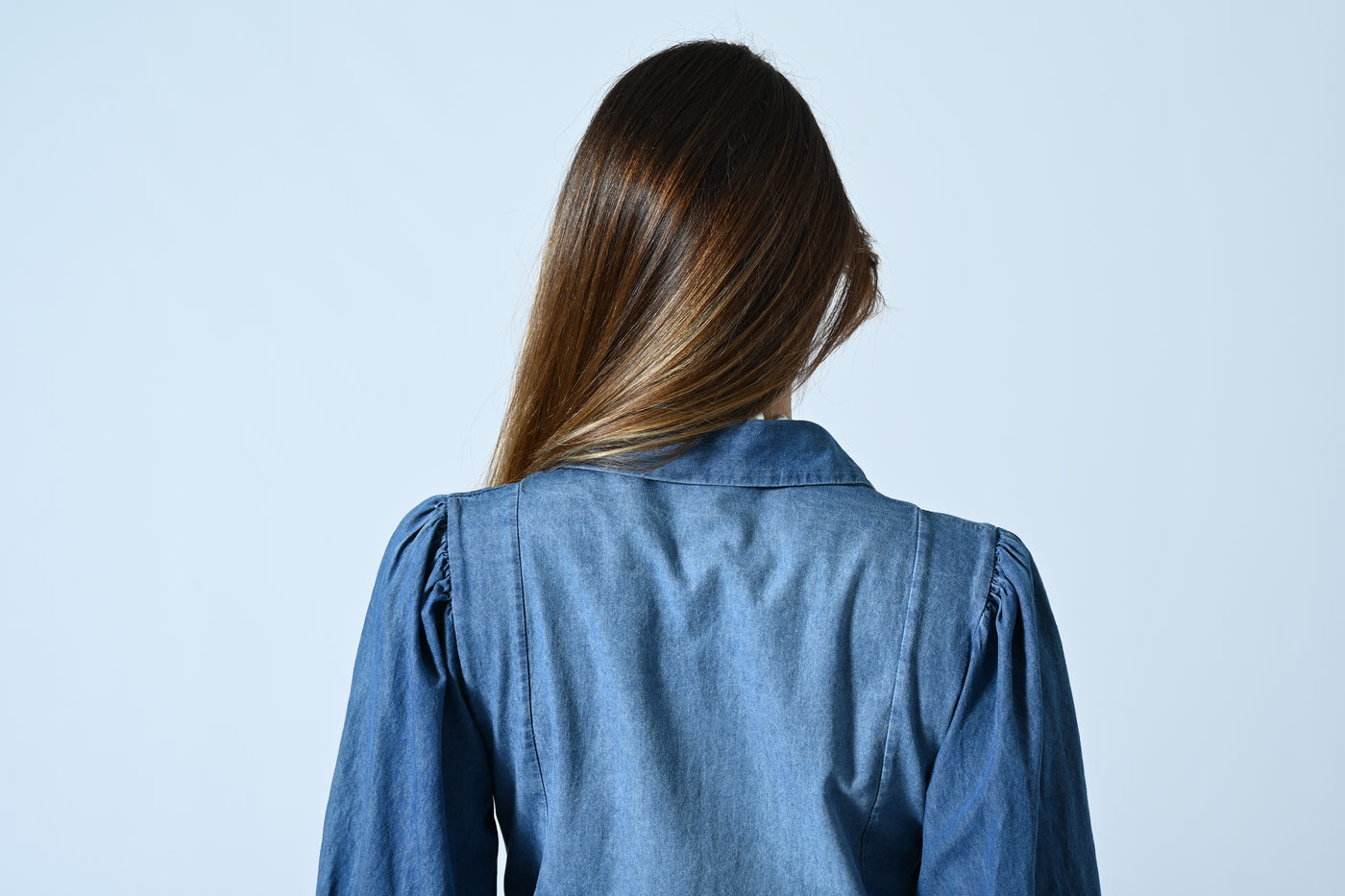 ABITO LUNGO CHAMBRAY CHEMISIER