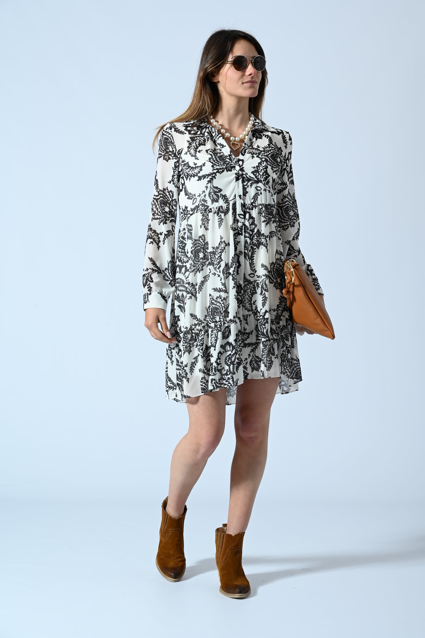 ABITO CHEMISIER GEORGETTE FANT