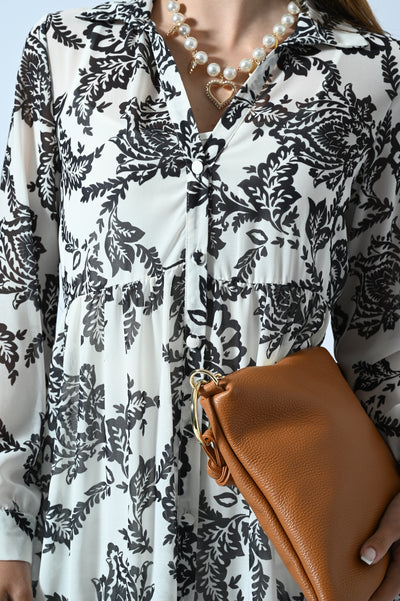 ABITO CHEMISIER GEORGETTE FANT