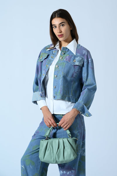 CHANEL DENIM FLOWER
