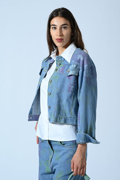 CHANEL DENIM FLOWER