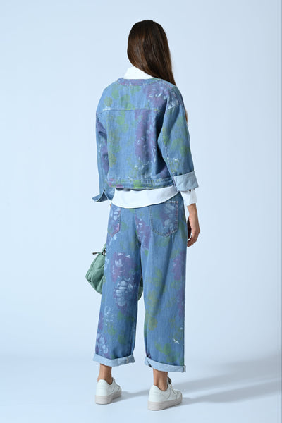 CHANEL DENIM FLOWER
