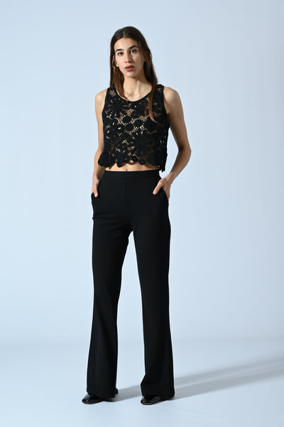 TOP MAGLIA UNCINETTO