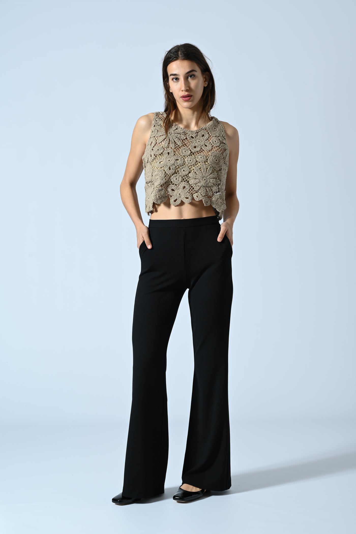 TOP MAGLIA UNCINETTO