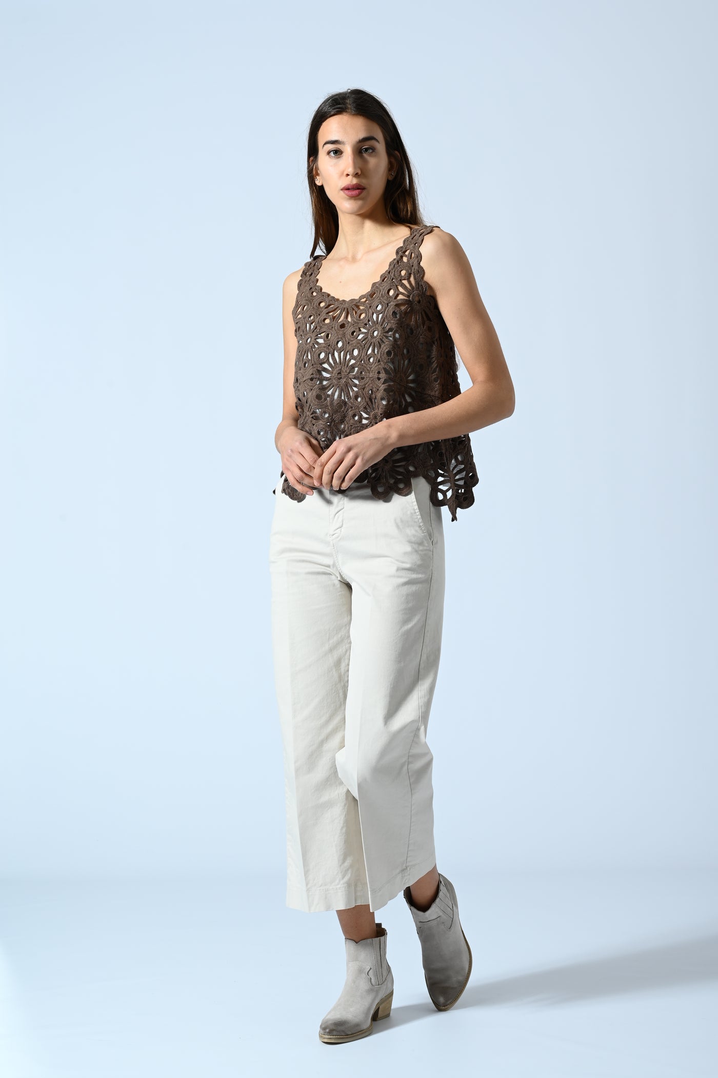 TOP MAGLIA TRAF.