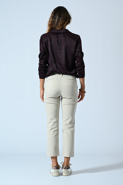 PANT. CHINO CROPPED COTONE