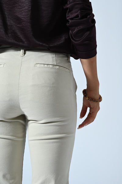 PANT. CHINO CROPPED COTONE