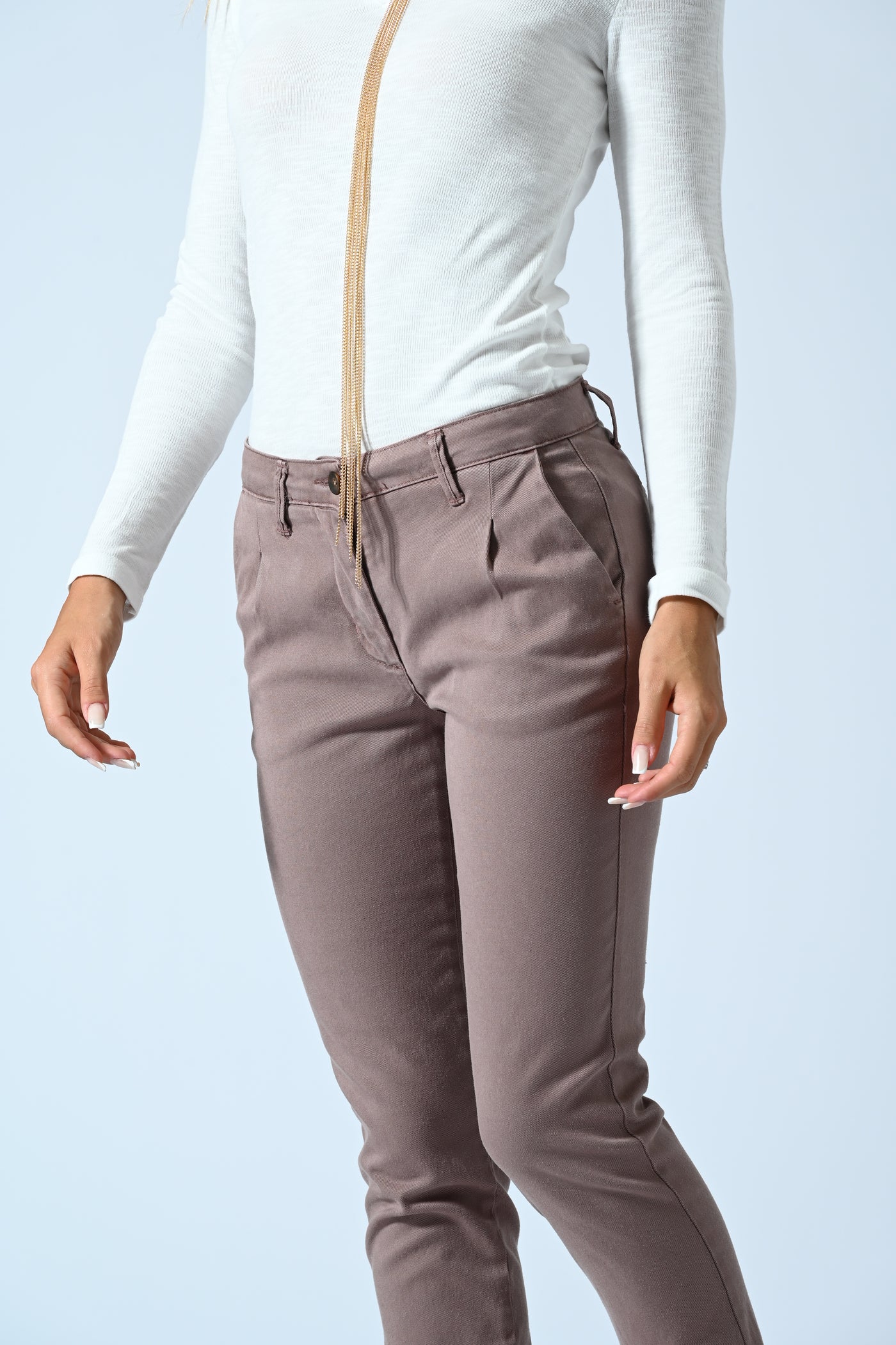 PANT. CHINO PINCE LAVATO