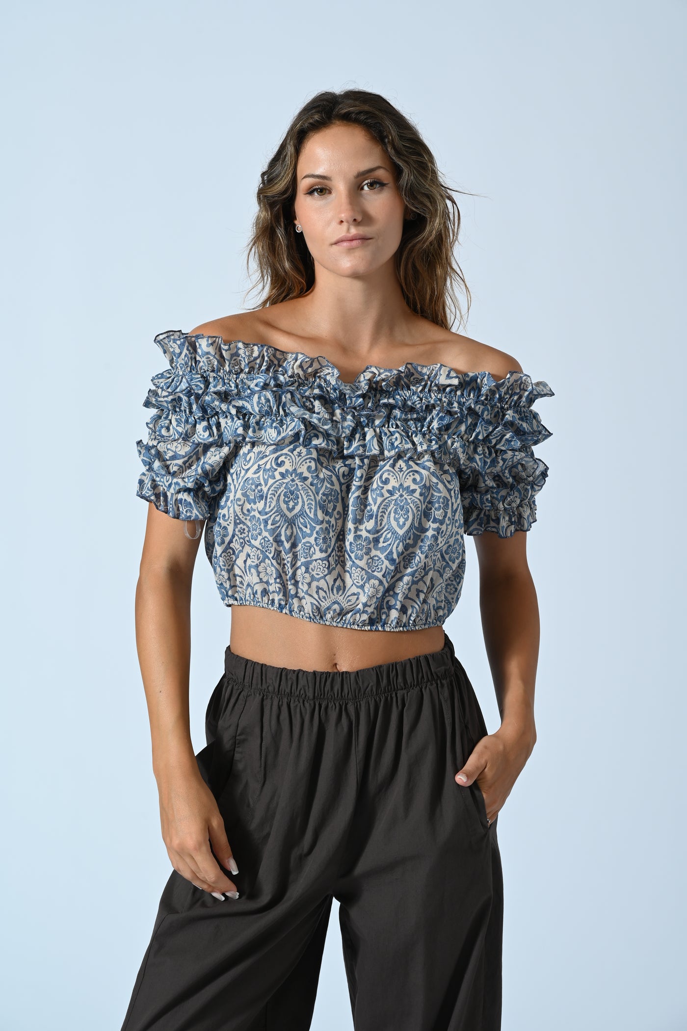 BLUSA CROP FANT.