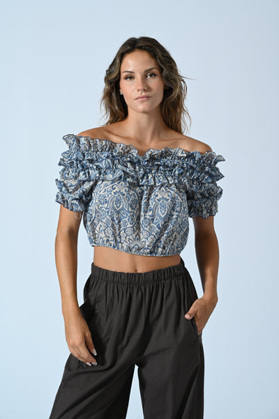 BLUSA CROP FANT.