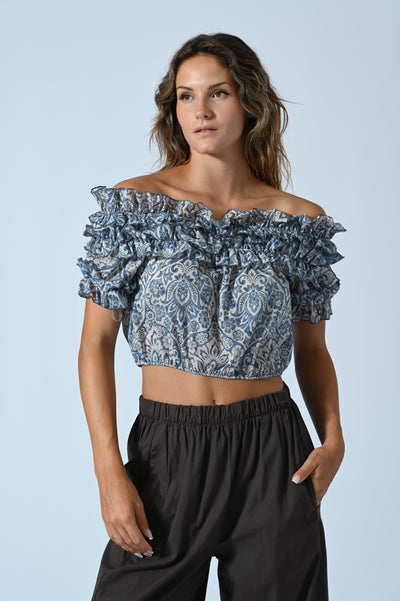 BLUSA CROP FANT.