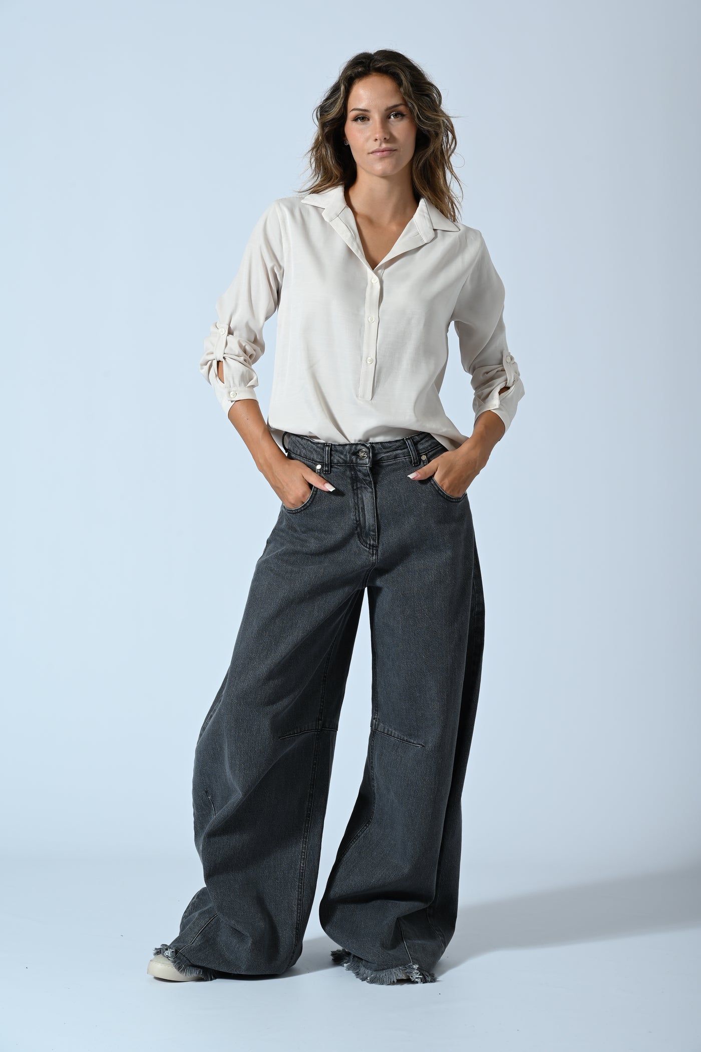BLUSA SERAFI. C/CAMICIA CUPRO