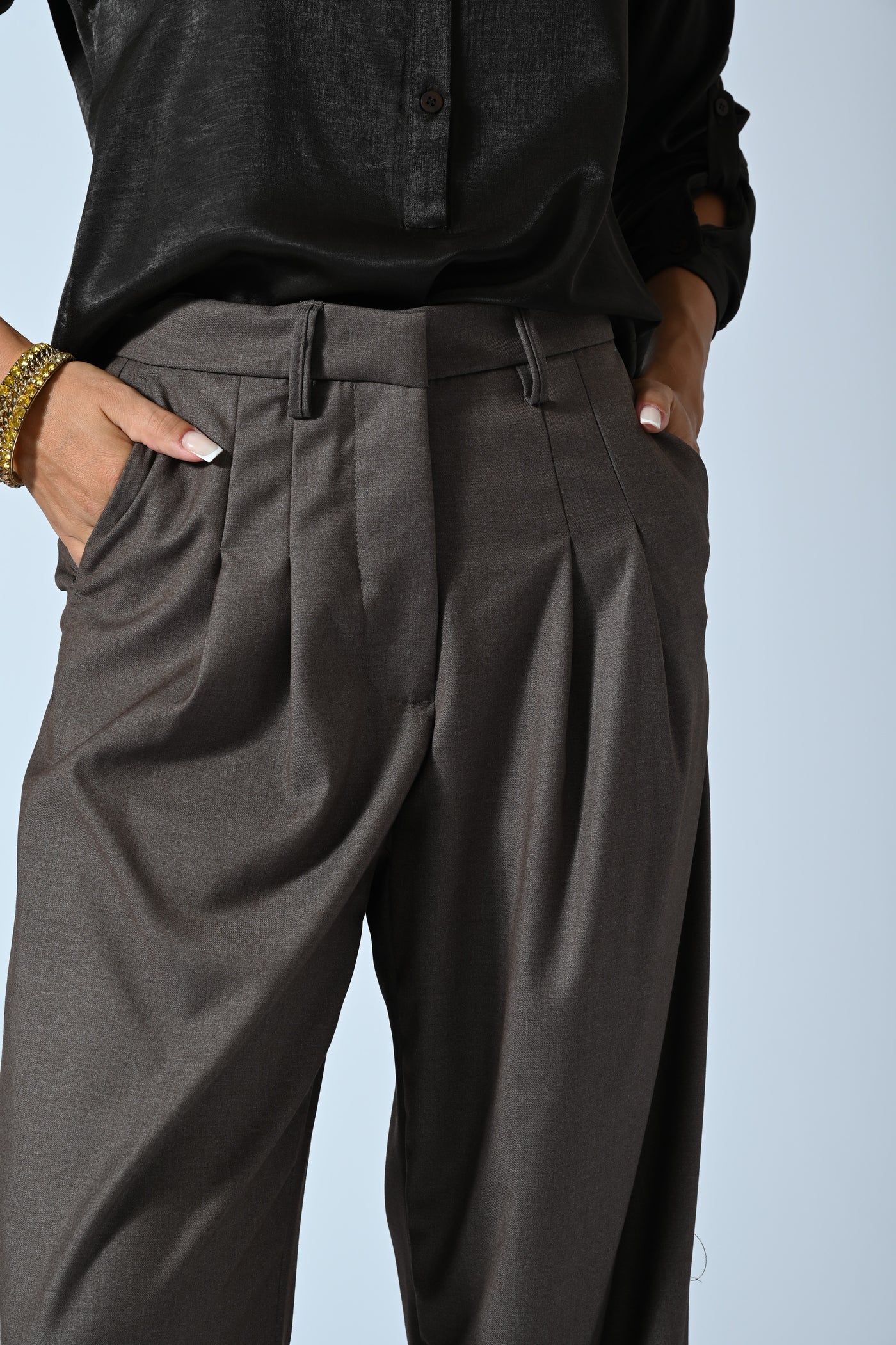 PANT. PALAZZO M/LANA DOPP PINC