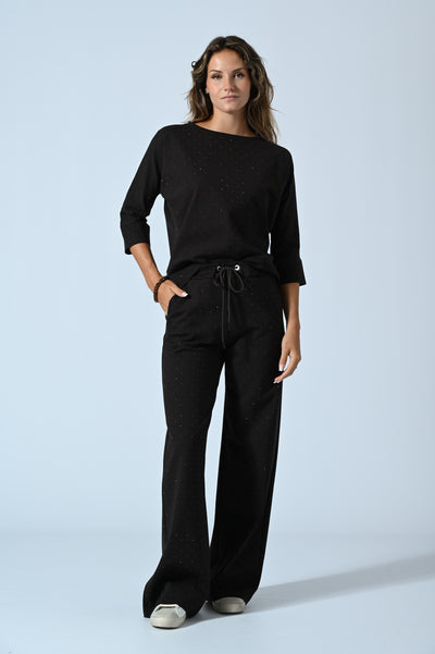 MAGLIA OVER P. MILANO STRASS