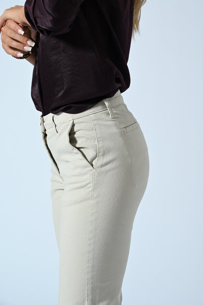 PANT. CHINO CROPPED COTONE