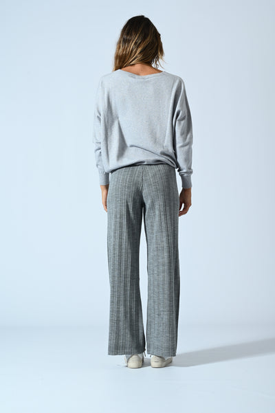 PANT. MAGLIA PLISSE