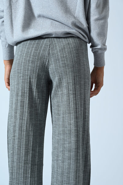 PANT. MAGLIA PLISSE
