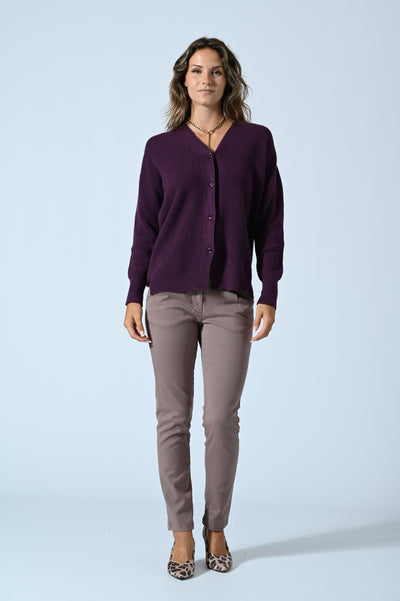 CARDIGAN COSTINE VISCOSA