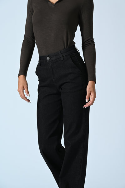 JEANS PALAZZO LUREX