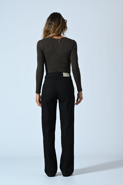 JEANS PALAZZO LUREX