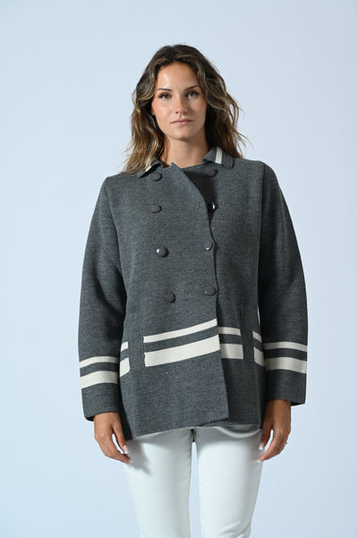 CAPPOTTO CROP DOPPIOP. RIGA