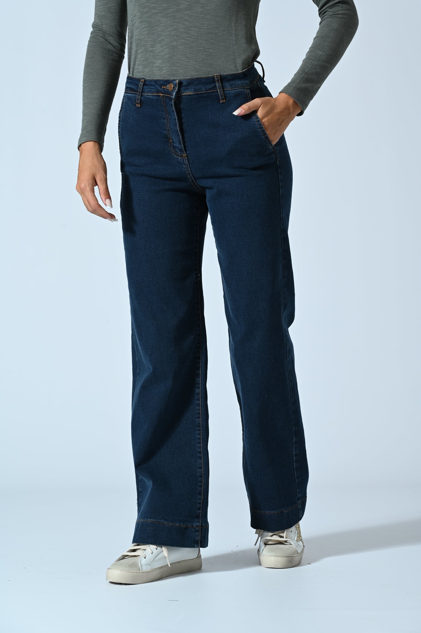 JEANS CHINO PALAZZO SUPERSTR.