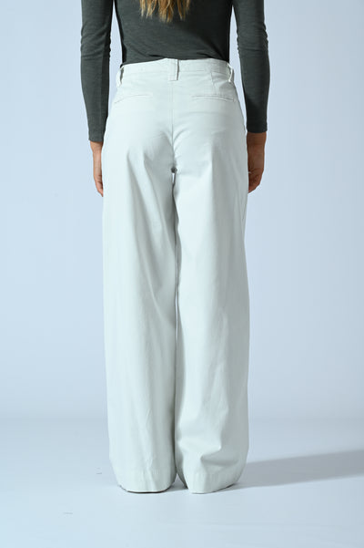 PANT. CHINO PALAZZO COTONE