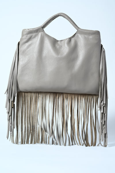 BORSA FRANGE VERA PELLE