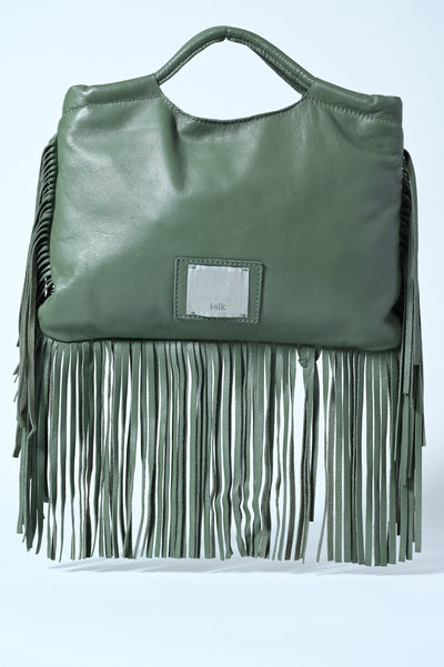 BORSA FRANGE VERA PELLE