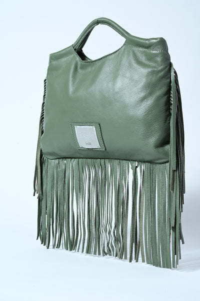 BORSA FRANGE VERA PELLE