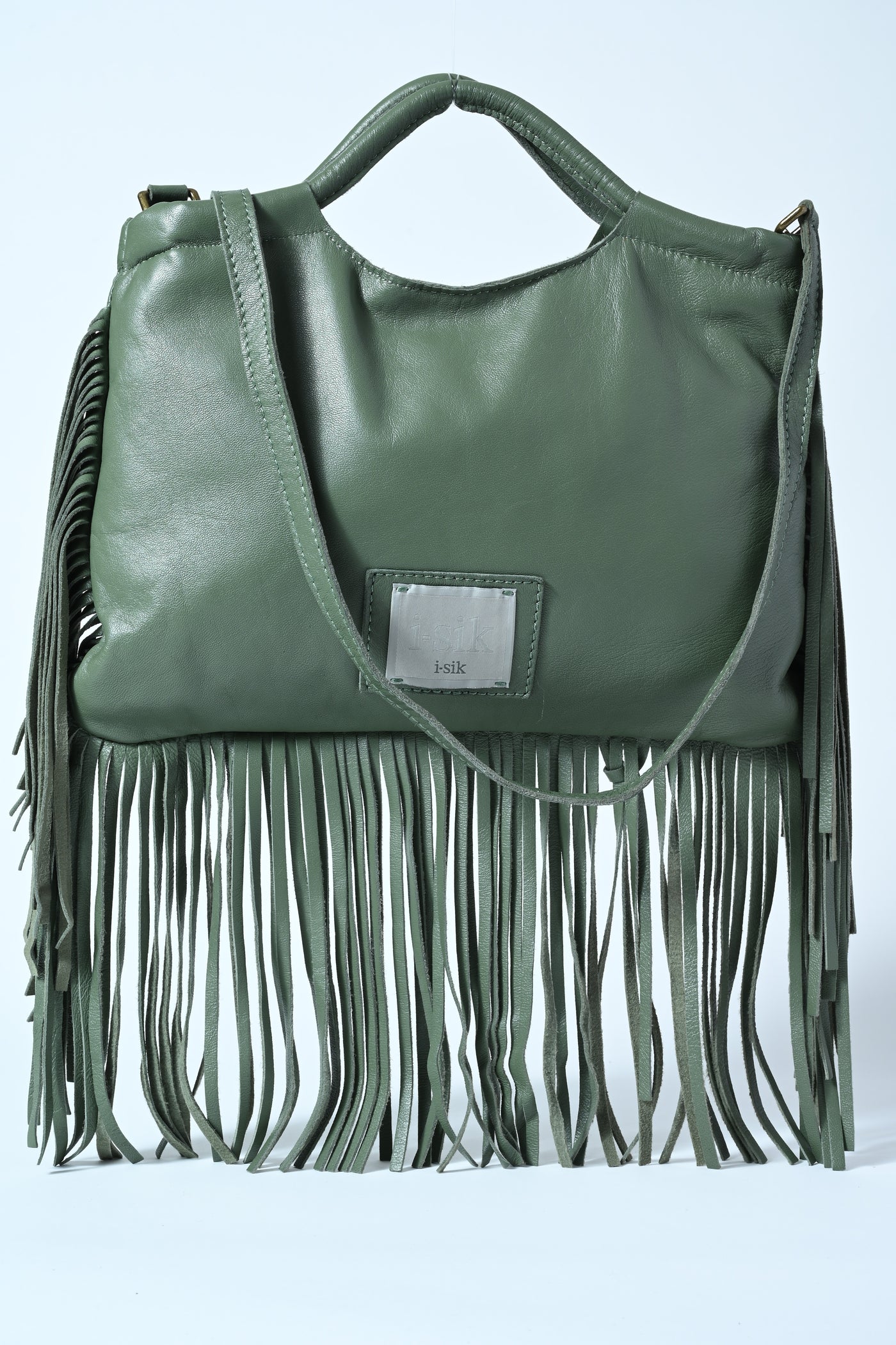 BORSA FRANGE VERA PELLE
