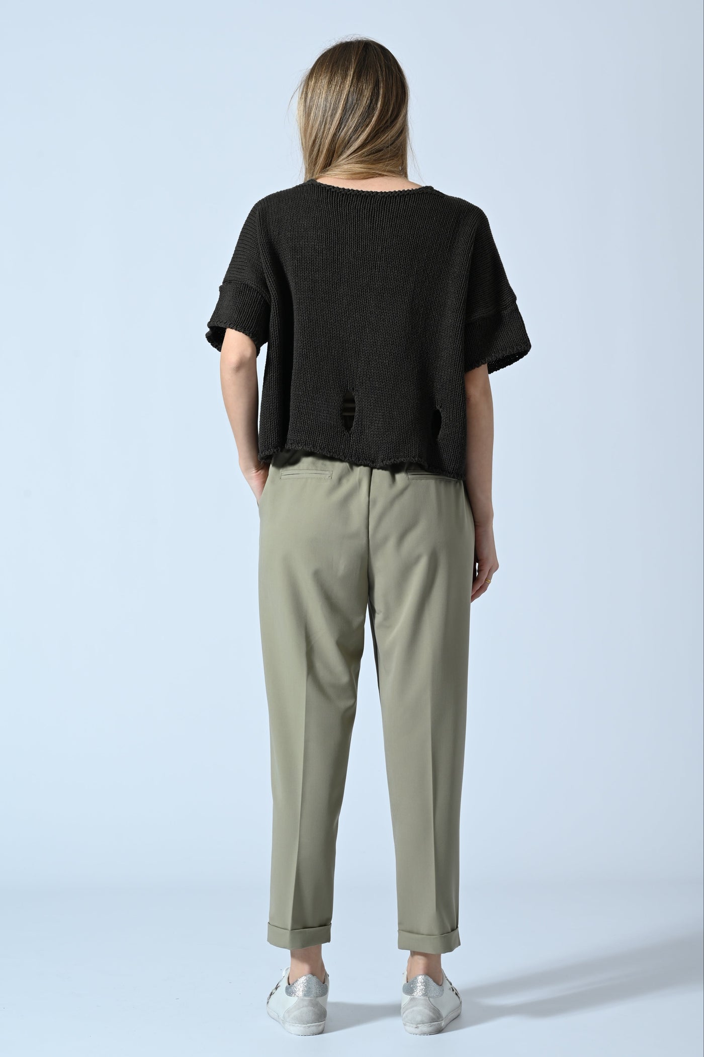 MAGLIA CROP OVER STRAPPI