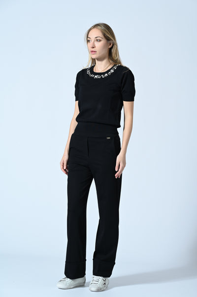 PANT. WIDE LEG P. MILANO