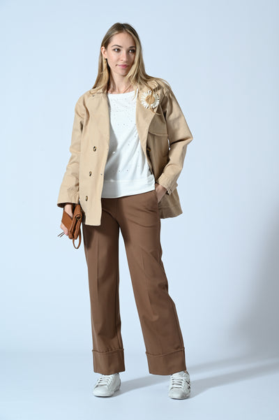 PANT. WIDE LEG P. MILANO