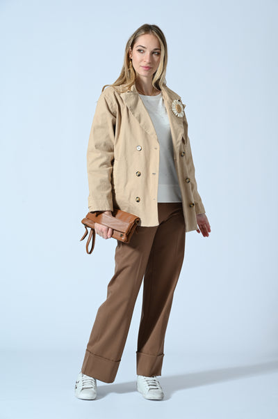 PANT. WIDE LEG P. MILANO