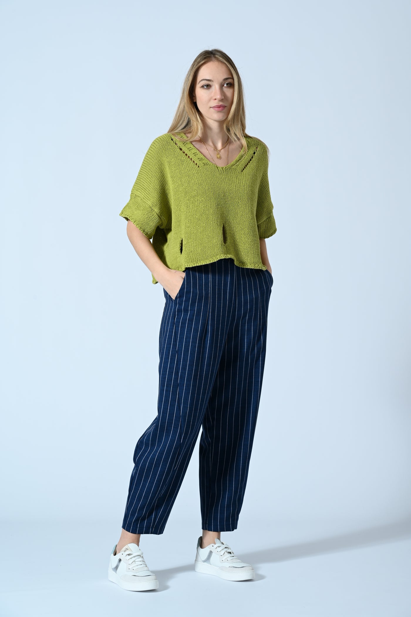 MAGLIA CROP OVER STRAPPI