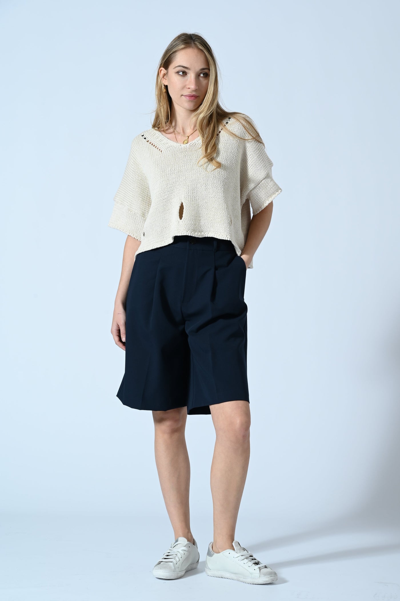 MAGLIA CROP OVER STRAPPI