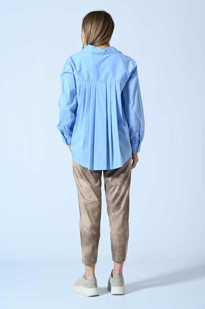 CAMICIA UNITO DIETRO PIEGHE