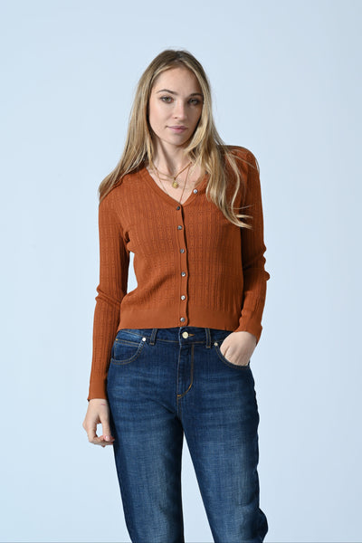 CARDIGAN VISCOSA TRAF.