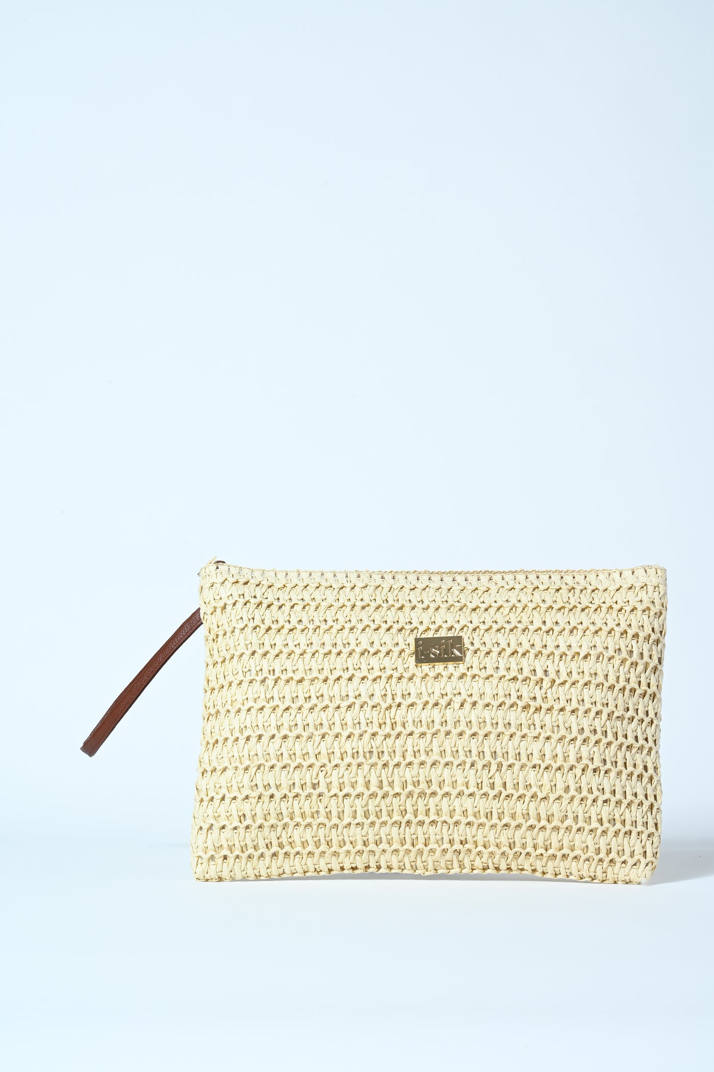 POCHETTE RAFFIA