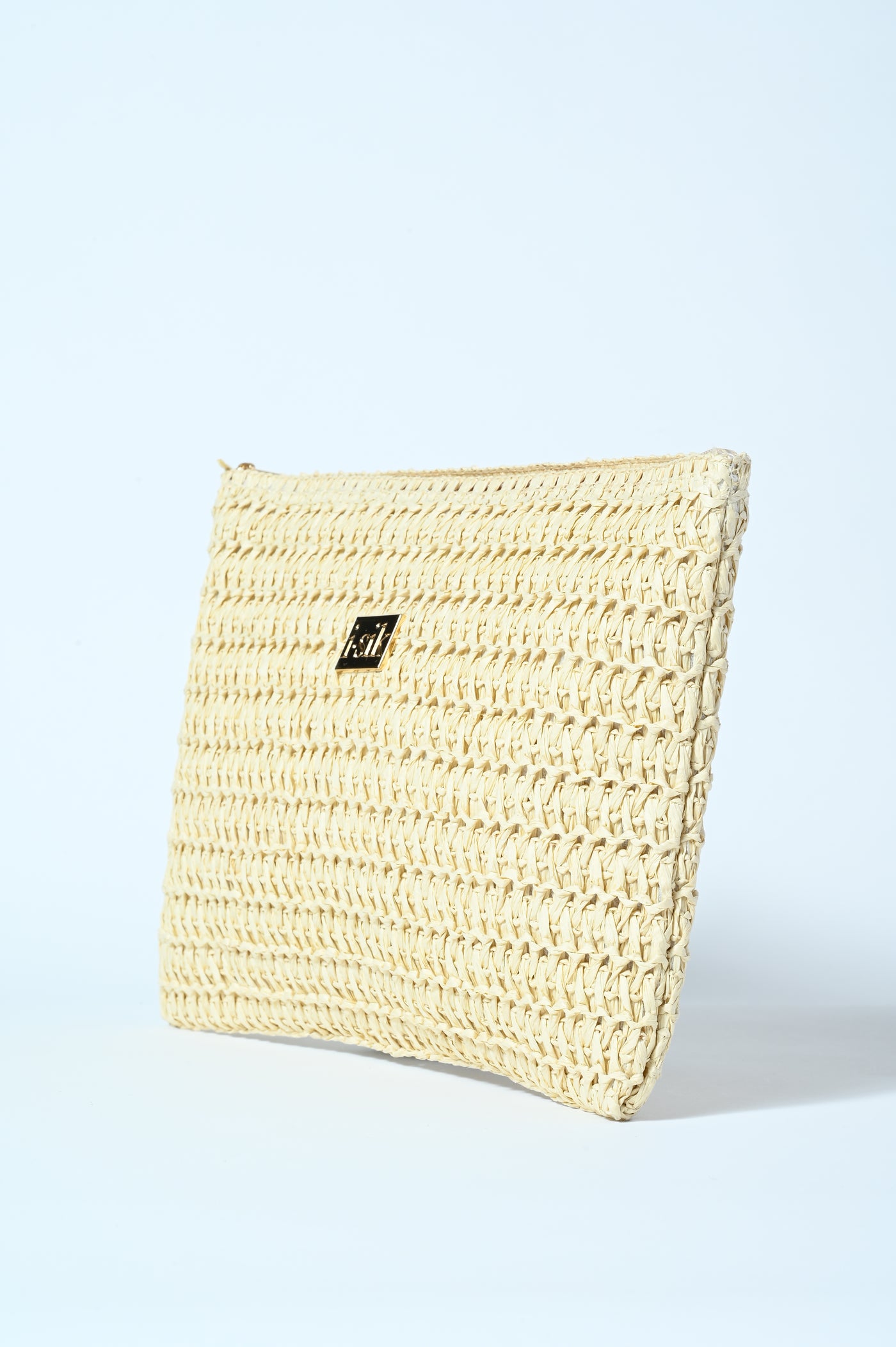 POCHETTE RAFFIA