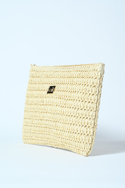 POCHETTE RAFFIA